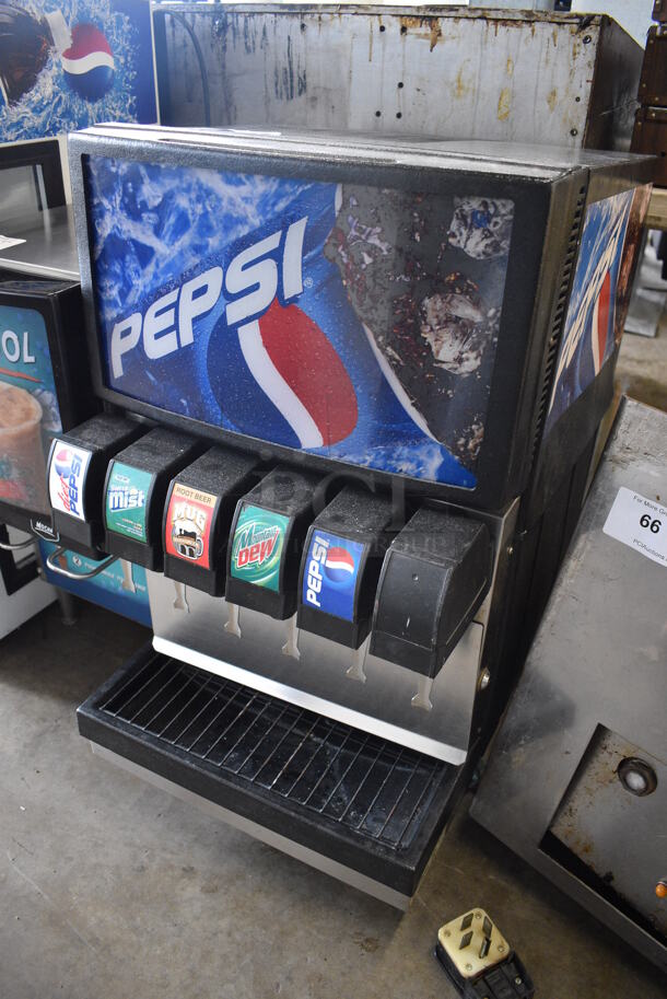 Booth Stainless Steel Commercial Countertop 6 Flavor Carbonated Beverage Machine. 19x26x33 - Image 2 of 5