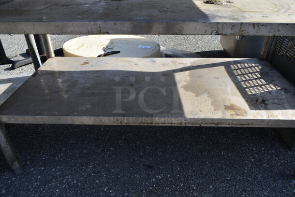 Stainless Steel Table w/ 2 Under Shelves. - Image 4 of 5