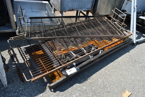 2 Metal Catering Grill Grate. 59x23x6, 67x23x6. 2 Times Your Bid!