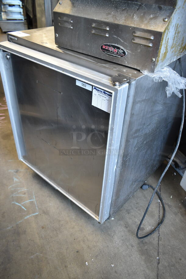 Silver King SKF27 Stainless Steel Commercial Single Door Undercounter Freezer on Commercial Casters. 115 Volts, 1 Phase. Cannot Test - Unit Trips Breaker - Image 2 of 5