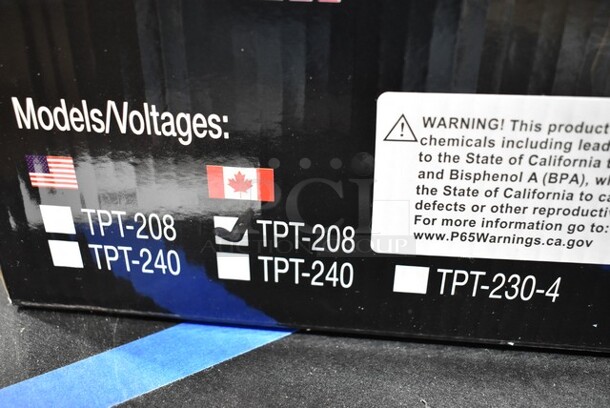 BRAND NEW SCRATCH AND DENT! Hatco TPT-208 Stainless Steel Countertop 4 Slot Toaster. 208 Volts, 1 Phase.  - Image 4 of 4