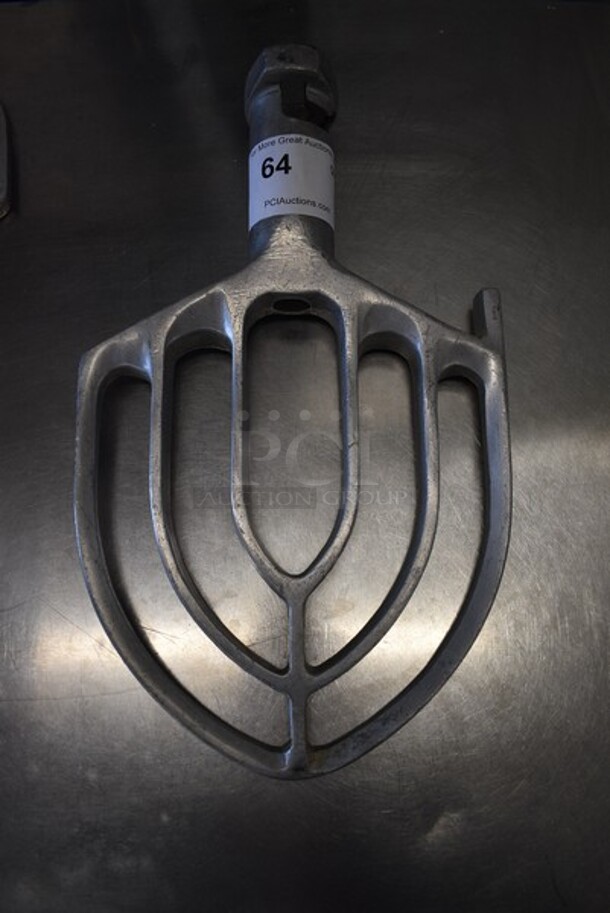 Metal Commercial Paddle Attachment for Mixer. 9.5x2.75x16 - Image 1 of 3