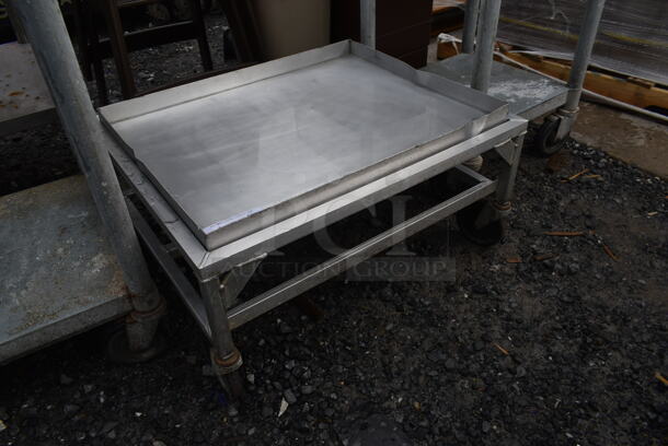 Stainless Steel Commercial Equipment Stand on Commercial Casters. - Image 1 of 3