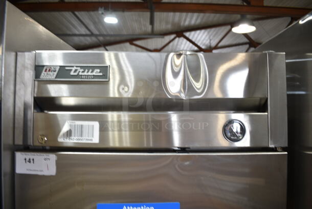 2017 True T-19F Stainless Steel Commercial Single Door Reach In Freezer w/ Poly Coated Racks on Commercial Casters. 115 Volts, 1 Phase. Cannot Test - Unit Trips Breaker - Image 2 of 5