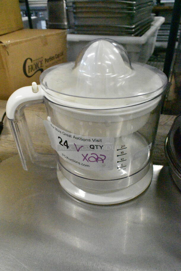 22 Items Including Metal Baking Pans, Scale, Manual Citrus Juicer, Mesh Racks, Sifters. 22 Times Your Bid!  - Image 3 of 12