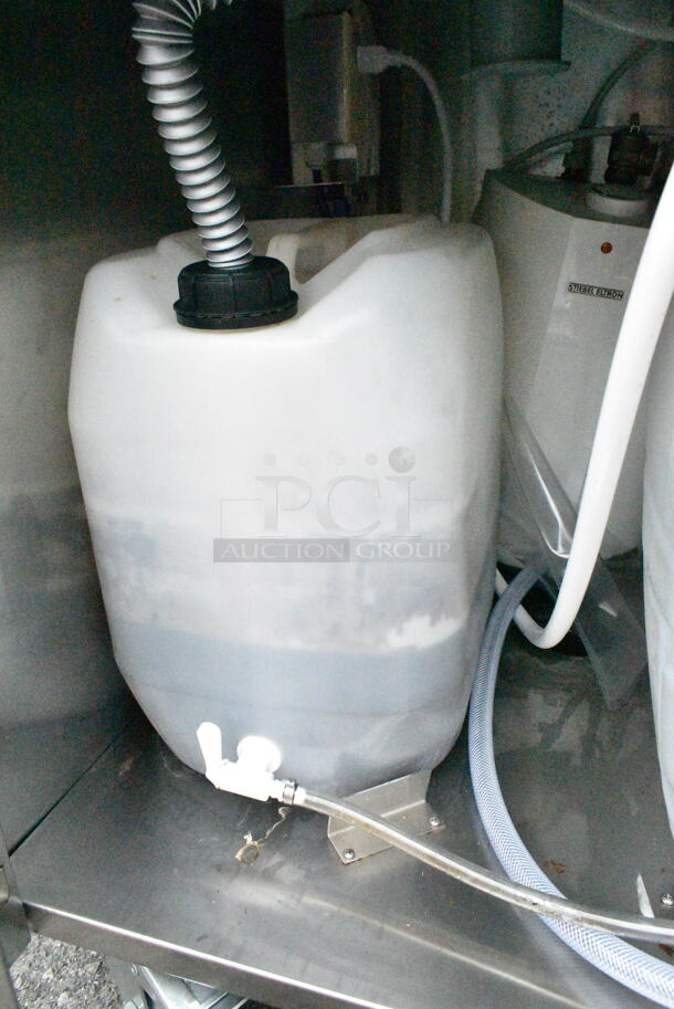 QualServ WMSC24MS Stainless Steel Commercial Portable Sink on Commercial Casters. Bay 16x14x7 - Image 7 of 12