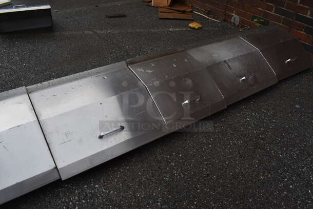 6 Stainless Steel Grease Hood Filters. 19.5x18x10, 15.5x18x10. 6 Times Your Bid! - Image 3 of 3