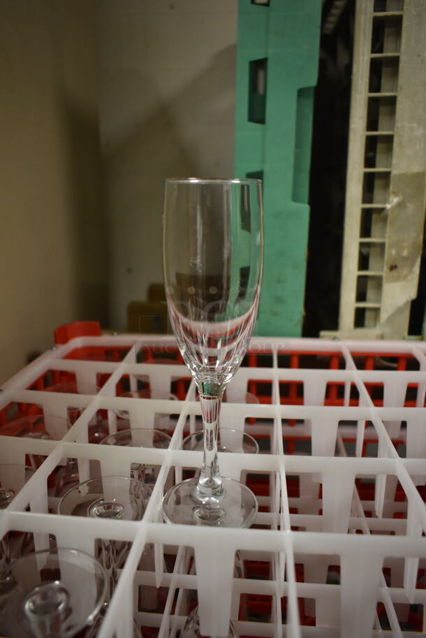 Metal Dolly on Commercial Casters w/ 3 Poly Dish Caddies and Contents. (ice room) - Image 4 of 4