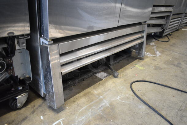 2016 True T-35 Stainless Steel Commercial 2 Door Reach In Cooler w/ Poly Coated Racks. 115 Volts, 1 Phase. Tested and Working! - Image 3 of 8