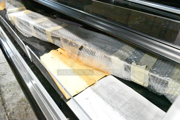 BRAND NEW! Hussmann CR3-P-4-SH-RSS-R Metal Open Grab N Go Merchandiser w/ Top Cabinet. 120/208-240 Volts, 1 Phase.  - Image 9 of 11