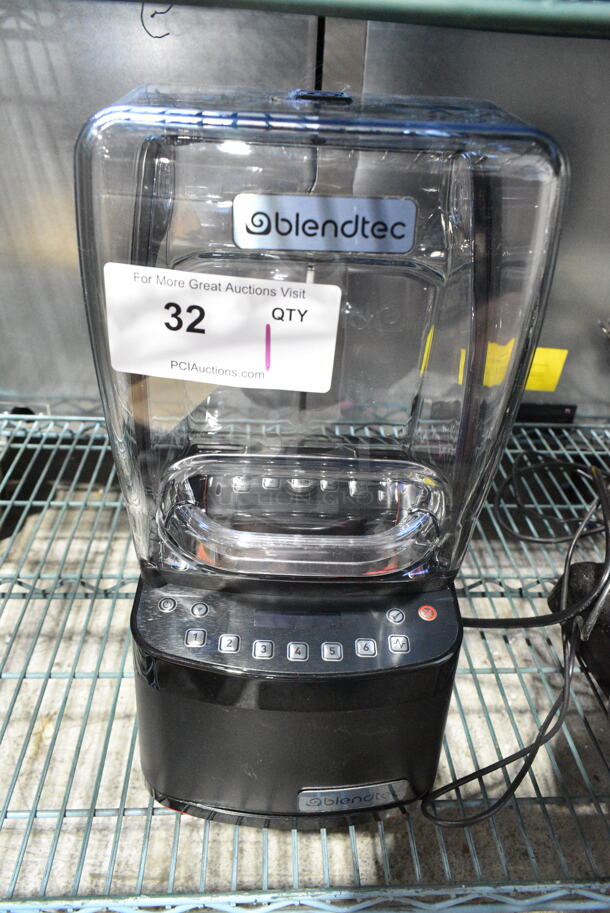 BRAND NEW SCRATCH AND DENT! 2024 Blendtec CQB1 Stealth 885 3.8 hp Blender with Sound Enclosure. No Pitcher. 120 Volts, 1 Phase. Tested and Working! - Image 2 of 7
