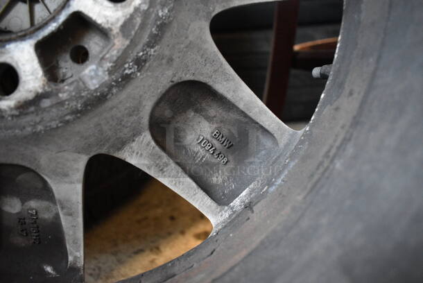 3 Tires on BMW Rims Including Solus KH16 205/50R17. 7Jx16H2 IS47. Includes 24.5x9.5x24.5. 3 Times Your Bid! - Image 9 of 12