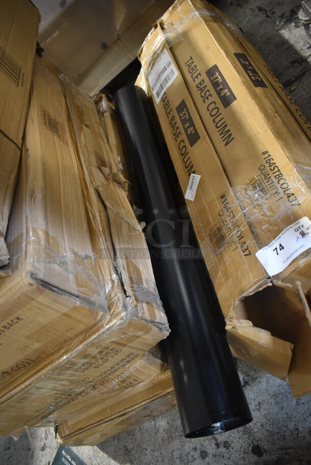 5 BRAND NEW Boxes of Lancaster Table & Seating 164STBCOL437 Table Base and Column. 5 Times Your Bid! - Image 4 of 7