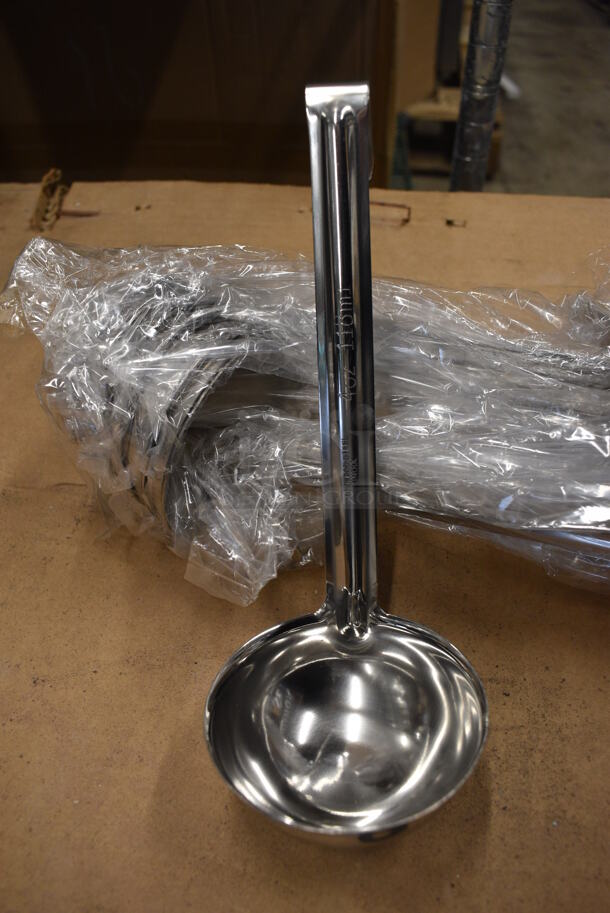 Box of 12 BRAND NEW! Winco LDI-10SH Stainless Steel Ladles. 8". 12 Times Your Bid! - Image 5 of 5