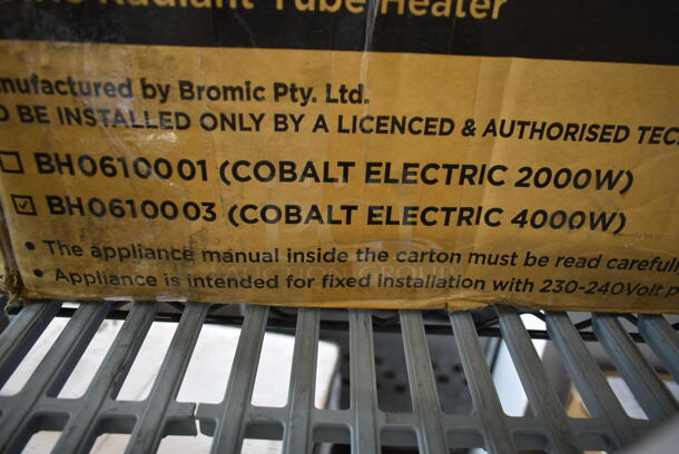 BRAND NEW SCRATCH AND DENT! 2021 Cobalt BH0610003 Smart Heat Electric Powered Heater. Stock Picture Used as Gallery Picture. 220/240 Volts. Tested and Working! - Image 6 of 8