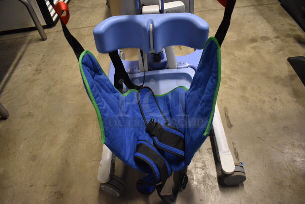 Elevate 440 Metal Commercial Floor Style 440 Pound Capacity Sit To Stand Lift Machine. 30x44x49 - Image 3 of 7