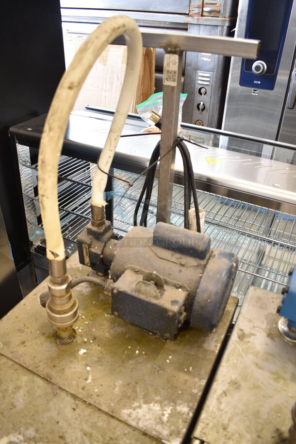 402 Stainless Steel Commercial Portable Oil Filtration System on Commercial Casters. 115/230 Volts, 1 Phase.  - Image 3 of 8