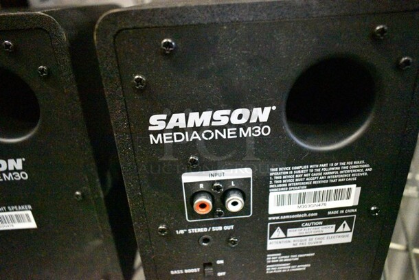 6 Various Items Including Pyle PDIC106 10" 300 Watt Speakers, 2 Samson Mediaonem30 Speakers, 4 Chefwave CW-NMM Non Dairy Milk Maker. 6 Times Your Bid! - Image 8 of 12