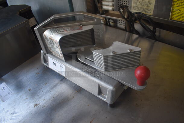 Prince Castle 943 Commercial Stainless Steel Countertop Tomato Slicer. - Image 3 of 4