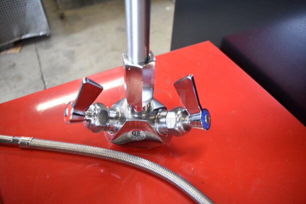 BRAND NEW SCRATCH AND DENT! Faucet w/ Handles.  - Image 4 of 6