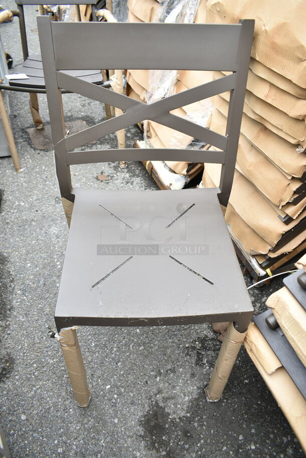 19 BRAND NEW! BFM Seating PH802CBZ Brown Fresco Outdoor Chair. 19 Times Your Bid! - Image 3 of 5