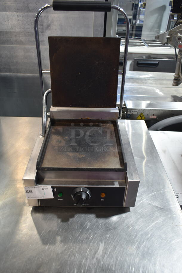 2017 Galaxy P60S Stainless Steel Commercial Countertop Panini Press. 120 Volts, 1 Phase. Tested and Working! - Image 3 of 5
