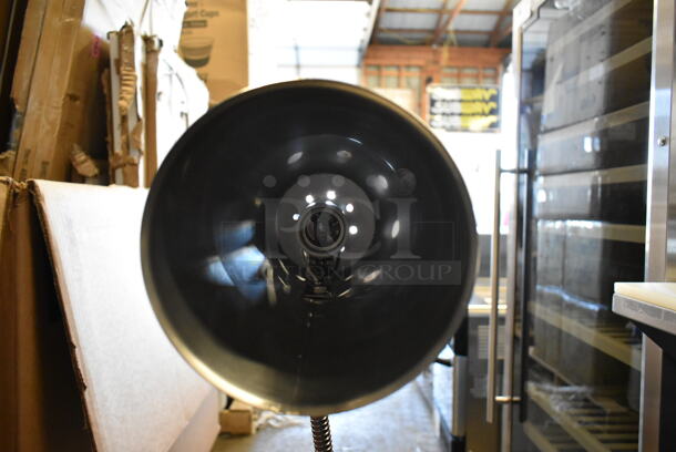 BRAND NEW SCRATCH AND DENT! Chrome Finish Heat Lamp - Image 3 of 8
