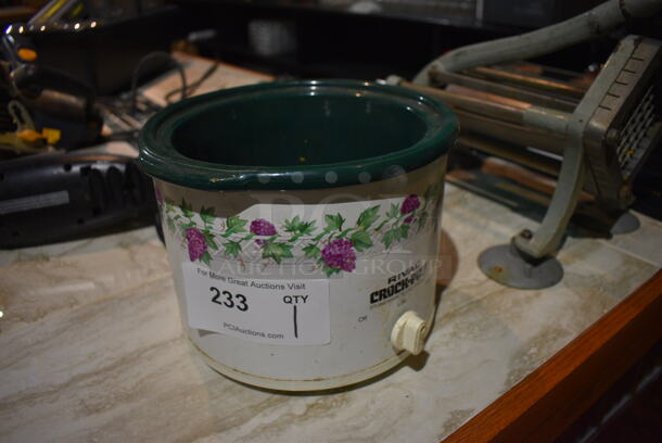 Rival 3120 Metal Countertop Slow Cooker. Missing Lid. 120 Volts, 1 Phase. 9x9x7. (bar) - Image 4 of 5