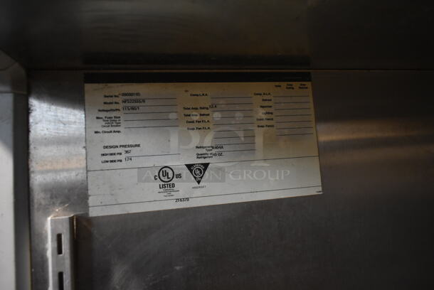 Norlake NF52SSS/0 Stainless Steel Commercial 2 Door Reach In Cooler. 115 Volts, 1 Phase. - Image 5 of 8