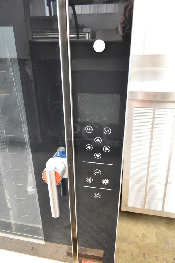 BRAND NEW! 2022 Salva 2010 KX-9+H Stainless Steel Commercial Countertop Electric Powered Convection Oven. Does Not Have Pan Rack. 208-240 Volts, 3 Phase. - Image 5 of 8