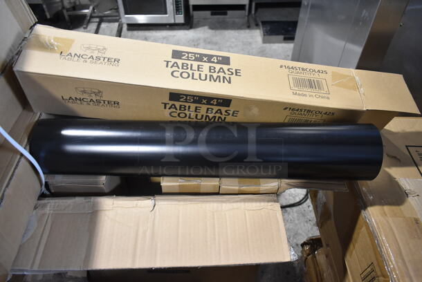 BRAND NEW Box of 8 Lancaster Table & Seating 164STBCOL425 Table Base Column - Image 7 of 8