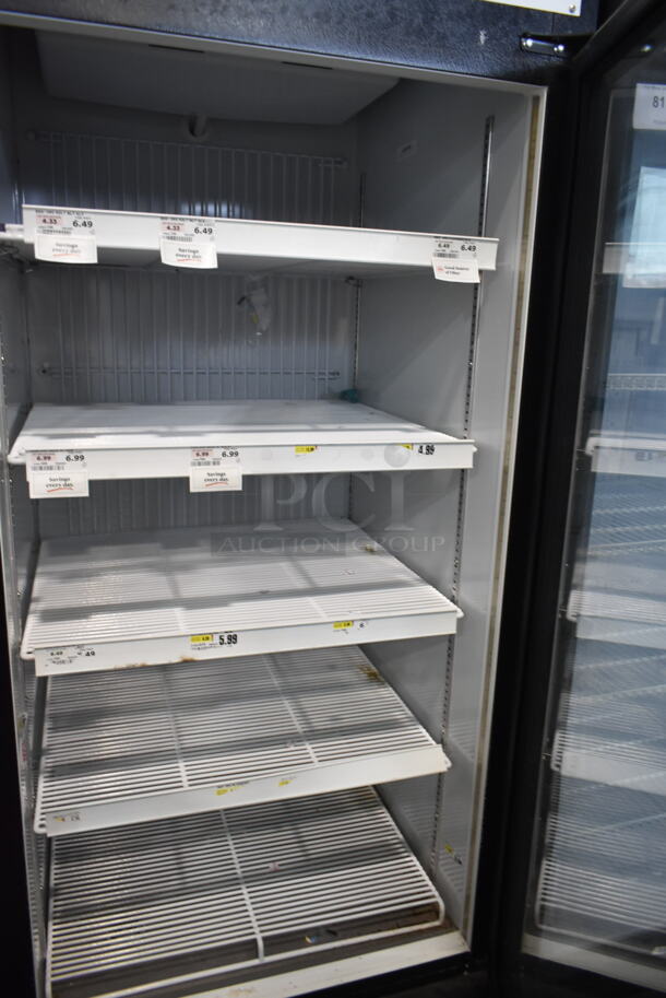 Minus Forty 22-USGF-X1-WF Metal Commercial Single Door Reach In Freezer Merchandiser w/ Poly Coated Racks. 115 Volts, 1 Phase. Tested and Working! - Image 4 of 5