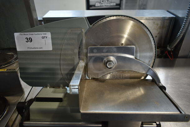 1A-FS200 Metal Commercial Countertop Meat Slicer. 120 Volts, 1 Phase. Tested and Working! - Image 2 of 7