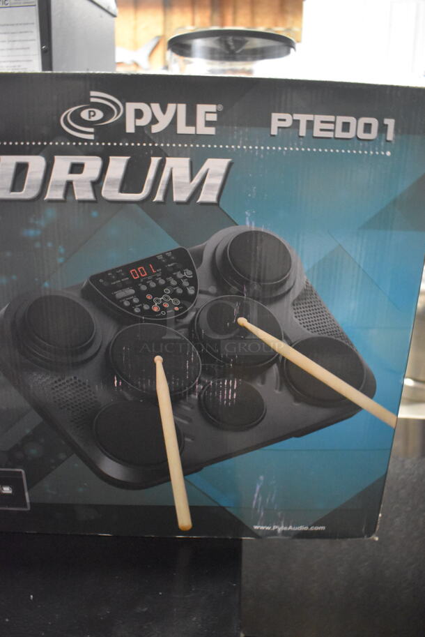 BRAND NEW IN BOX! Pyle PTED01 Portable Digital Drum Set - Image 3 of 5