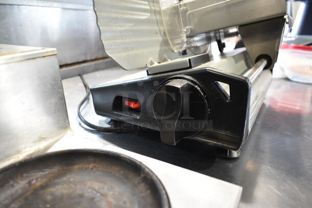 1A-FS200 Metal Commercial Countertop Meat Slicer. 120 Volts, 1 Phase. Tested and Working! - Image 4 of 7