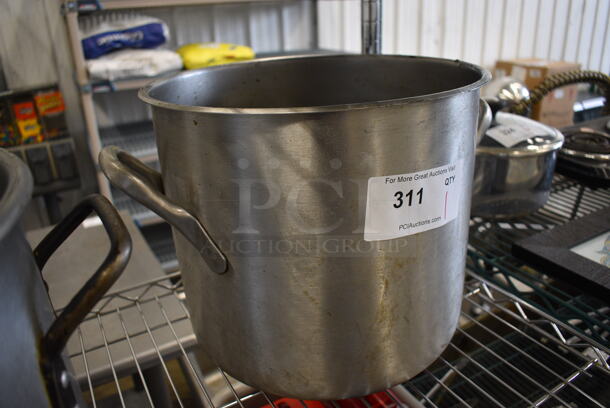 Metal Stock Pot. 16x13x11 - Image 2 of 3