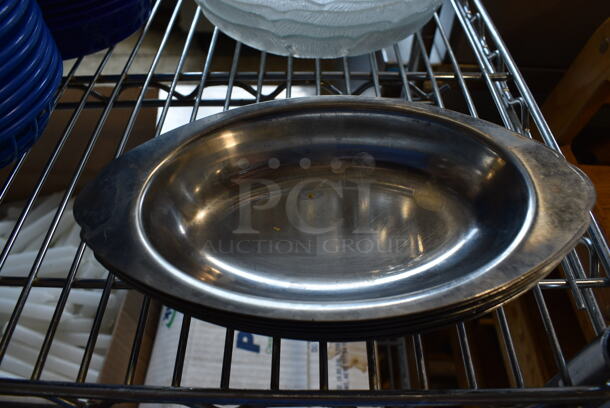 10 Metal Single Serving Casserole Dishes. 8x5x1. 10 Times Your Bid!