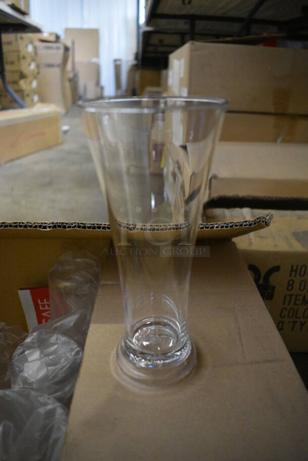 13 BRAND NEW IN BOX! Beverage Glasses. 3.5x3.5x7. 13 Times Your Bid!