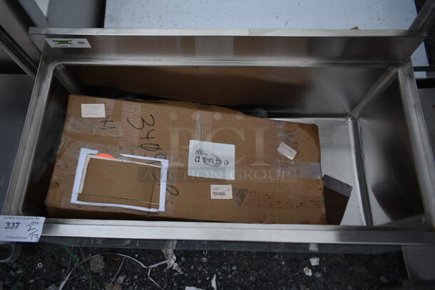 BRAND NEW SCRATCH AND DENT! Regency 600IB1836 18" x 36" Underbar Ice Bin - 119 lb. - Image 3 of 5