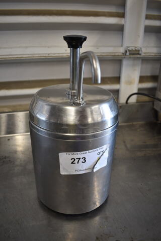 Server CSM 94000 Stainless Steel Bin w/ Pump Top