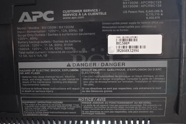 APC BX1350M Back Ups 1500 Uninterruptible Power Supply - Image 4 of 4