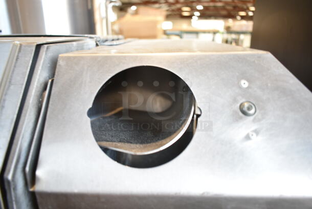 Fresh N Squeeze POS-1 Stainless Steel Commercial Floor Style Automatic Citrus Juicer on Commercial Casters. 120 Volts, 1 Phase. Cannot Test Due To Broken Interlocks - Image 7 of 8