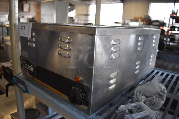 APW Wyott W-3V Stainless Steel Commercial Countertop Food Warmer. 120 Volts, 1 Phase. 14.5x24x9. Tested and Working! - Image 3 of 5