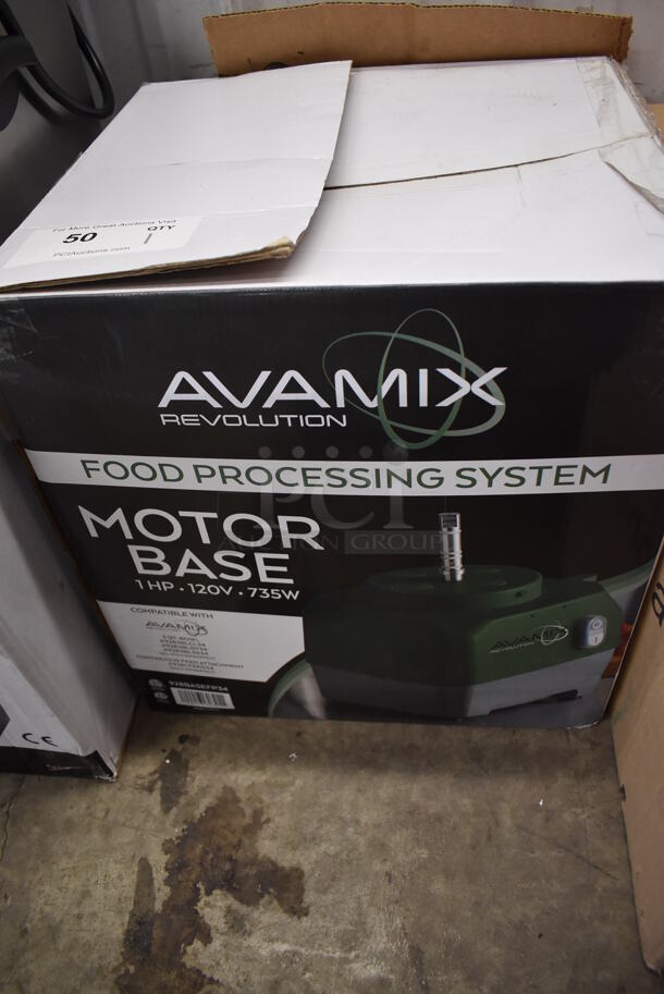 IN ORIGINAL BOX! Ava Mix VC60CN Metal Commercial Countertop Food Processor Base. 120 Volts, 1 Phase. 10x11.5x14. Tested and Does Not Power On - Image 6 of 10