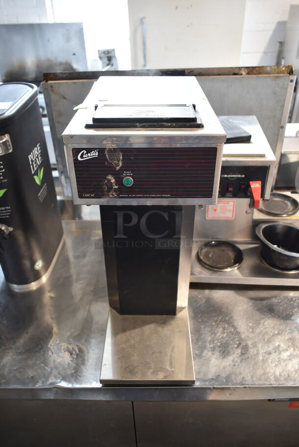 Curtis CAFE0AP10A000 Stainless Steel Commercial Countertop Coffee Machine. 120 Volts, 1 Phase. 