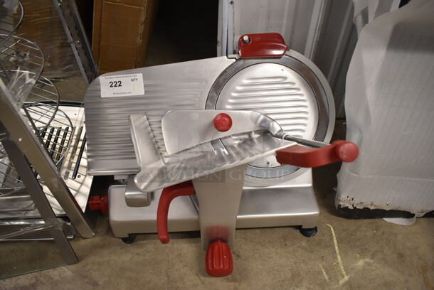 BRAND NEW SCRATCH AND DENT! 2024 Berkel B12-SLC Stainless Steel Commercial Countertop Meat Slicer w/ Blade Sharpener. 115 Volts, 1 Phase. Tested and Working! - Image 2 of 7