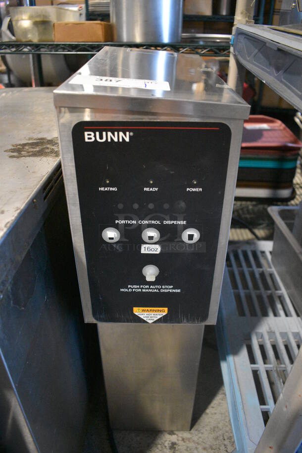Bunn Stainless Steel Commercial Countertop Hot Water Dispenser. 115 Volts, 1 Phase. 7x15.5x28.5