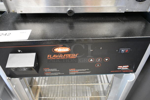 BRAND NEW! Hatco FDWD-2X Flav-R-Fresh Two Door Heated Display Cabinet with Humidity Control and Multi-Purpose Rack. 120 Volts, 1 Phase. Tested and Working! - Image 3 of 6