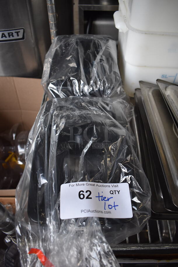 ALL ONE MONEY! Tier Lot of Various Drop In Bin Lids, Poly Containers, Metal Serving Trays and Poly Soap Dispensers - Image 2 of 6