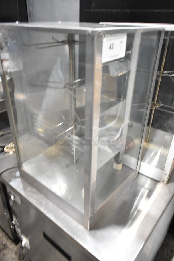 Metal Countertop Pretzel Display Merchandiser. Tested and Working! - Image 2 of 4